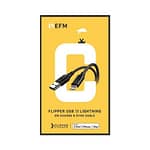lighting cable 2m black 2