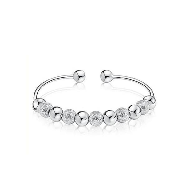 silver disco ball bracelet