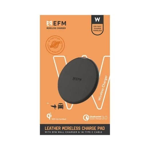 Leather wireless charge pad 2