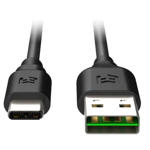 Type C Flipper cable 2m black 2