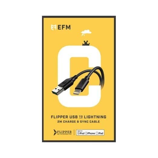 lighting cable 2m black 2