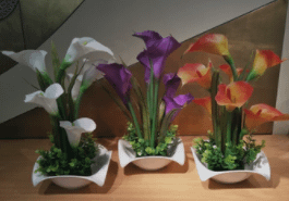 Artifical Calla Lily Arrangement Version 2