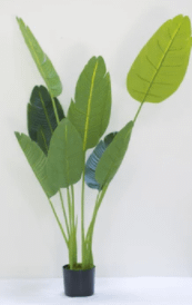 Artificial Large Leaf Traveller Plant