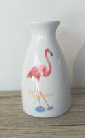 flamingo ceramic vase 2