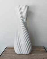 large white vase ceramic