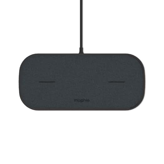 Dual Wireless Charging Pad Black 1