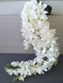 Artifical Hanging Flowering Wisteria