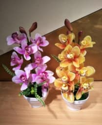 Artificial Orchid Arrangement Version Various colours