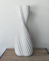 large white vase ceramic
